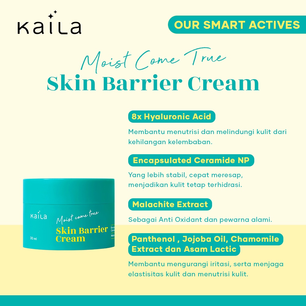 KAILA MOIST COME TRUE SKIN BERRIER CREAM 30ML -NJ