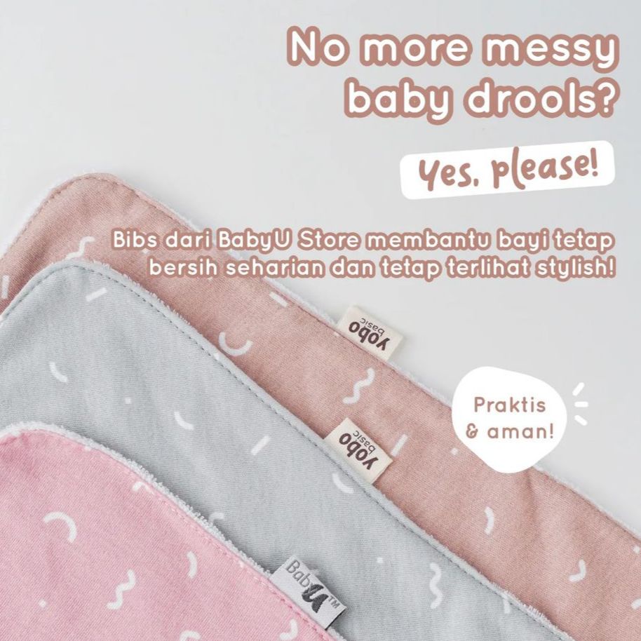 YOBO Baby Bandana Bibs - Slaber Segitiga Celemek Bayi