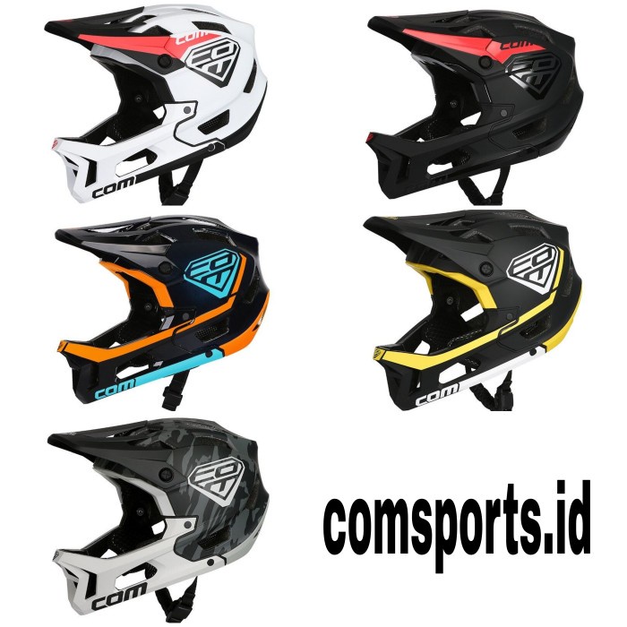 Terlaris Helm Downhill Enduro Fullface Not Tld Gyro 661 Sixsixone Fox Proframe