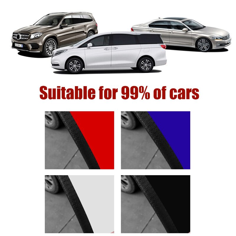 Cars Bumper Strip Collision Strip/5m/Pelindung Pintu Mobil/List karet Pintu List Pintu Mobil Universal/Tebal Anti Gores Trim Door/Pelindung Pintu/Built-in Kualitas Tinggi Steell/Karet list pelindung pintu mobil/Door Guard Strip Rubber