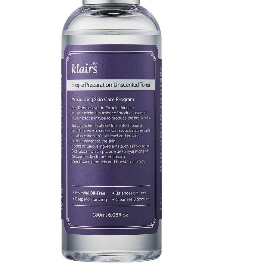 ❀ Klairs Supple Preparation Unscented Toner ✩