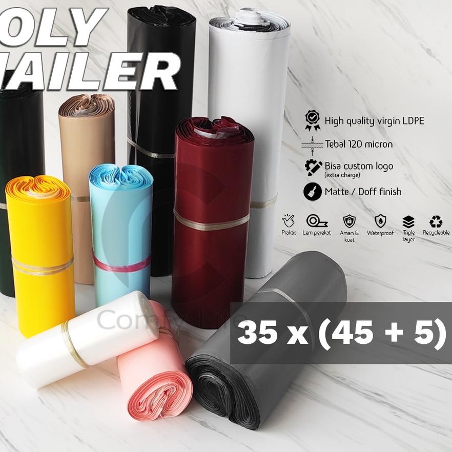 

MALL 35 x 45cm Polymailer Polybag Kantong Amplop Plastik Packing (Isi 100) murah