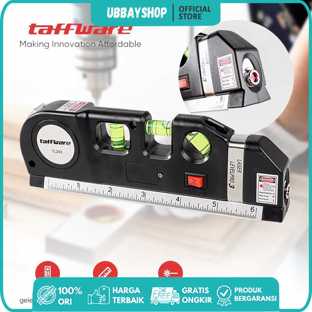 

Penggaris Laser 250CM + Waterpass - TL243