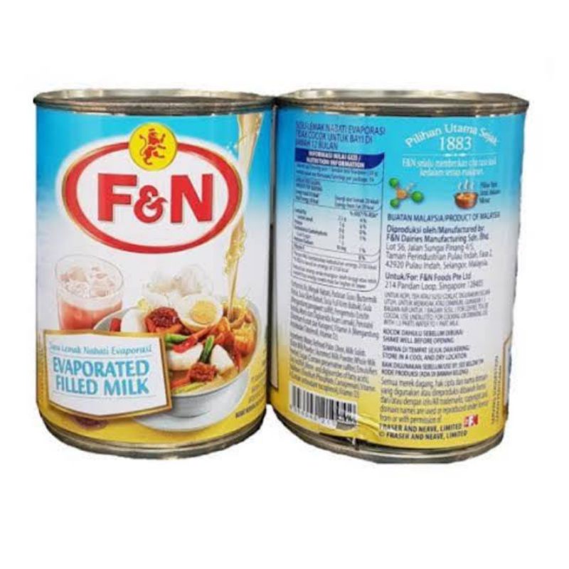 

Susu Evaporasi /Evaporated F&N 380ml