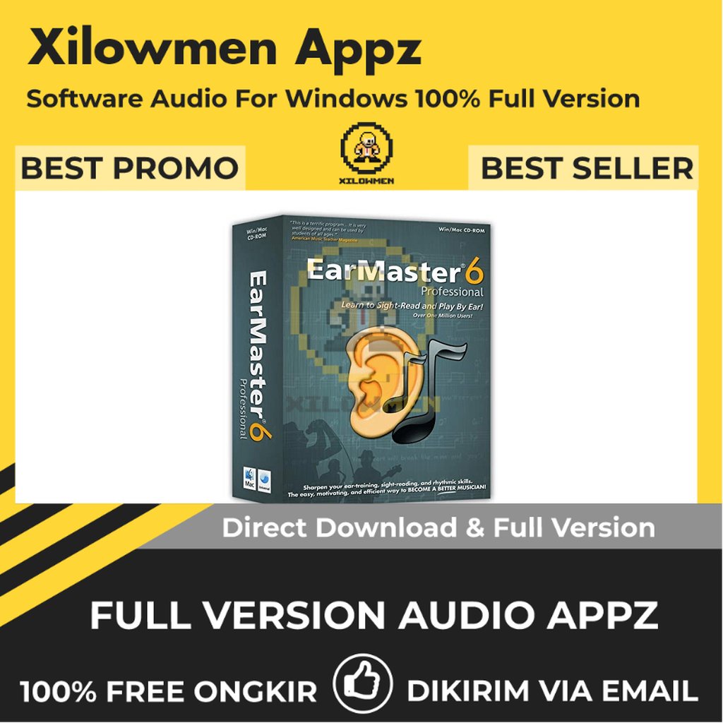 [Full Version] EarMaster Pro Lifetime Audio Software WIN OS - Perangkat lunak pelatihan telinga musikal dan teori musik