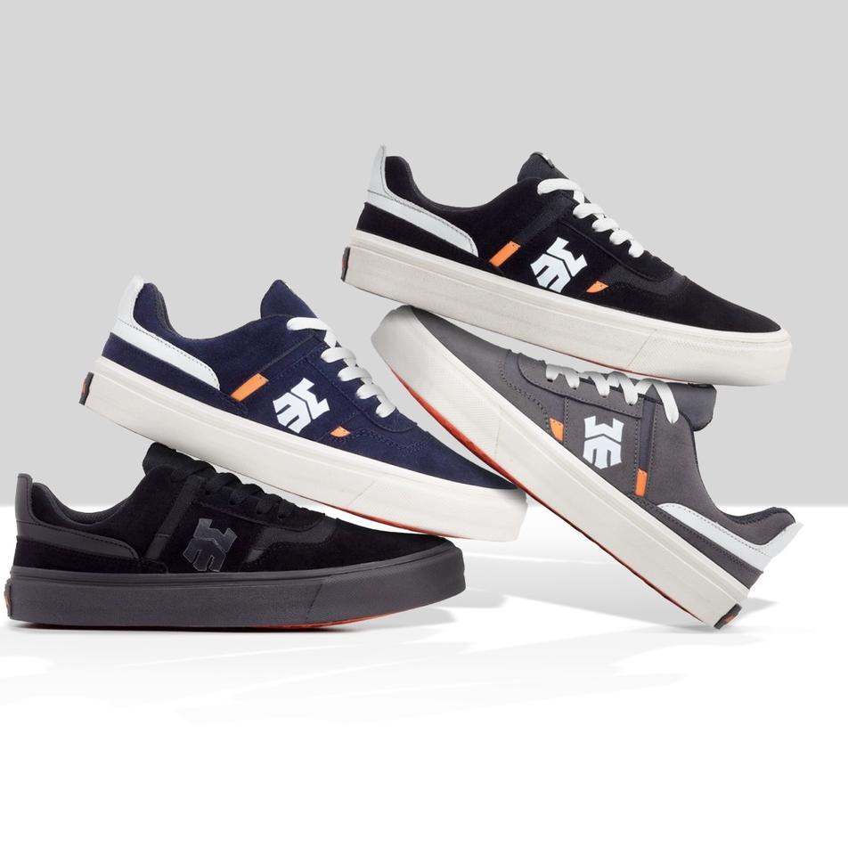 Model Baru.. WAMA GAXIN NAVY Sepatu Casual Ringan Nongkrong Pria sepatu vulcanized skateboard Sepatu