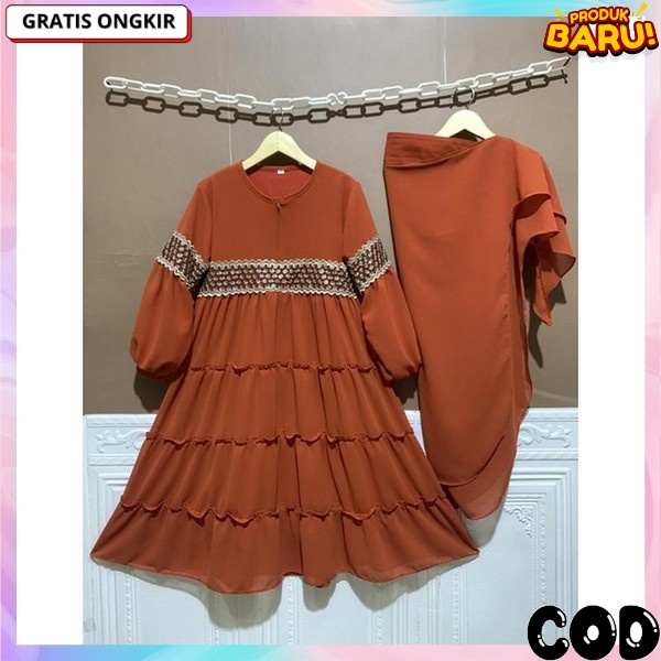 Kids Series Baju Gamis Anak Tanggung Baju Gamis Anak Perempuan Import Pakaian Muslim Anak Cewek Game