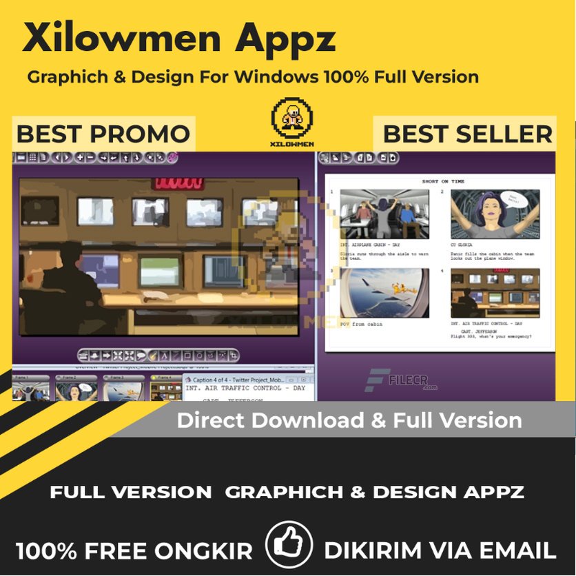 [Full Version] StoryBoard Quick Pro Design Graphics Lifetime Win OS - Alat pembuatan storyboard untuk visualisasi proyek