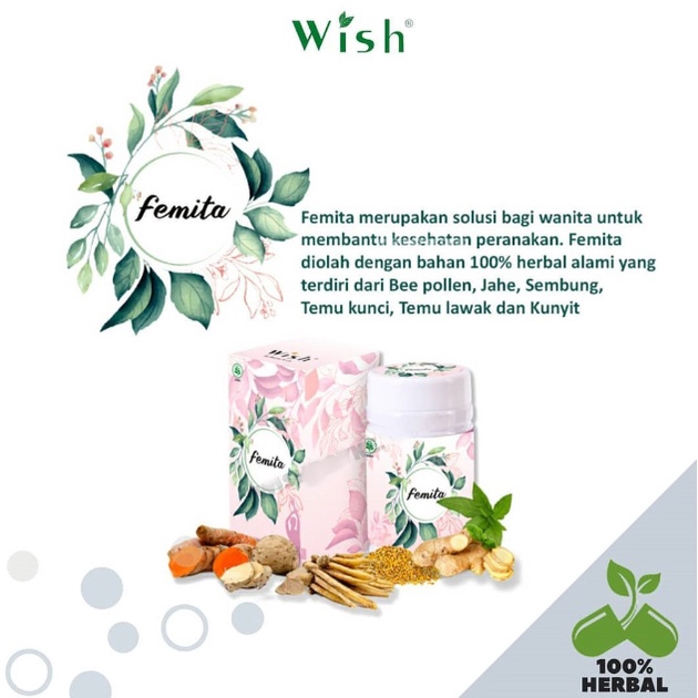 Femita Herbal Dokter Boyke - Herbal khusus wanita penambah kesuburan