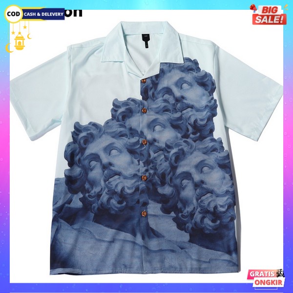 Baju Atasan Kemeja Polos Keneja Pria Dewasa Kemaja Pakean Krja Berkerah Kmja Branded Bj Kerja Berker