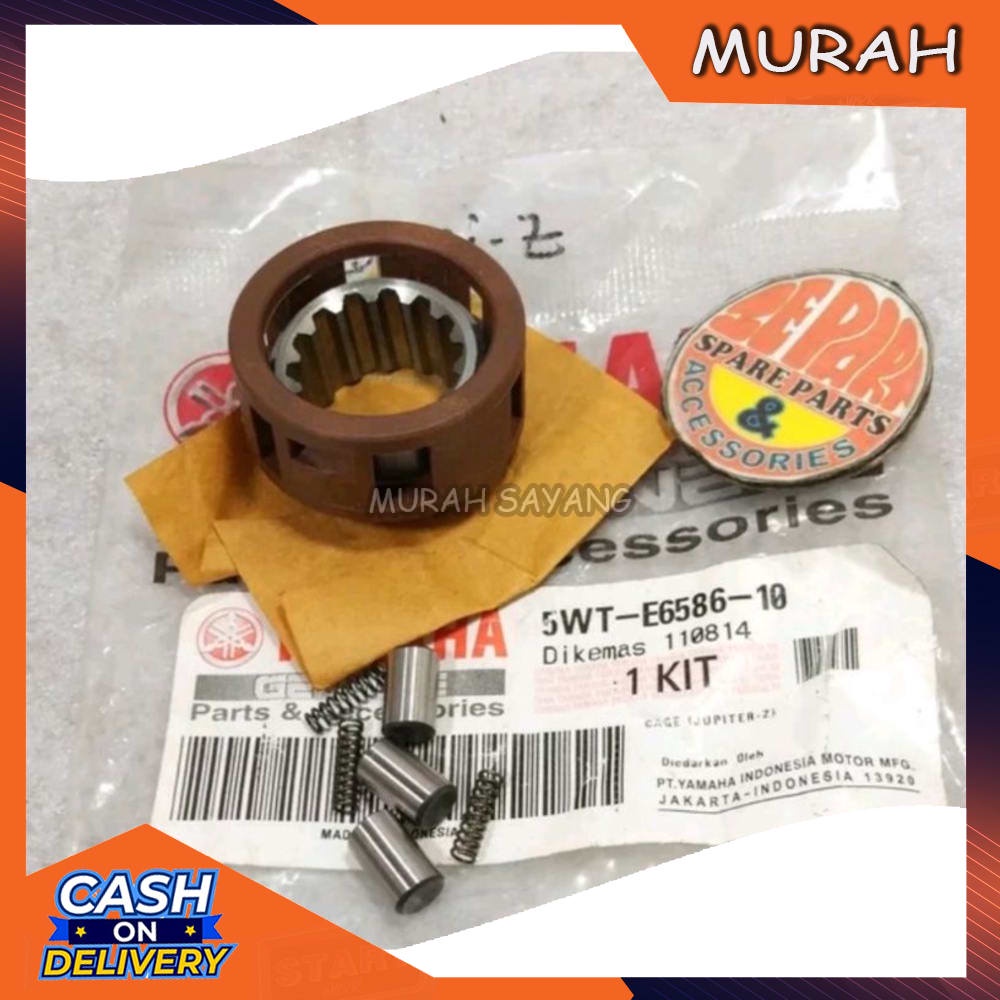 COD Pelor Mimis bos bentengan kopling bosh cage assy Yamaha Jupiter Z lama old Original 5WT murah sa