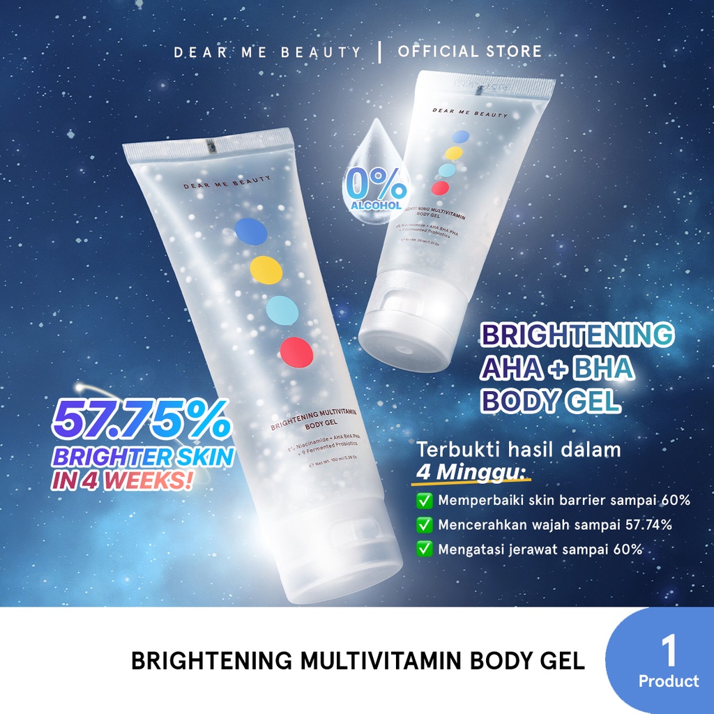 Dear Me Beauty Brightening Multivitamin Serum Body Gel