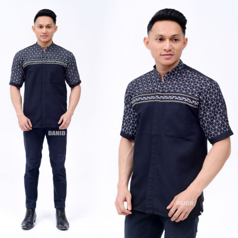 KEMEJA BATIK PRIA TERVIRAL DI SHOPEE MODERN