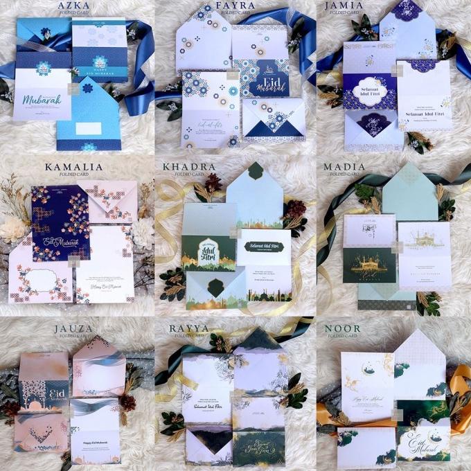 

CUSTOM KARTU LEBARAN 2022 KARTU UCAPAN IDUL FITRI 1443 H AMPLOP TYHY64654U