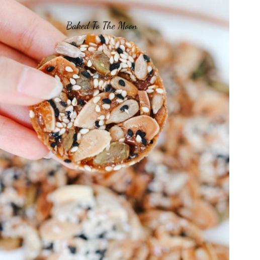 

❇ HAMPER Caramel Seed Cookies / Healthy Snacks ♩