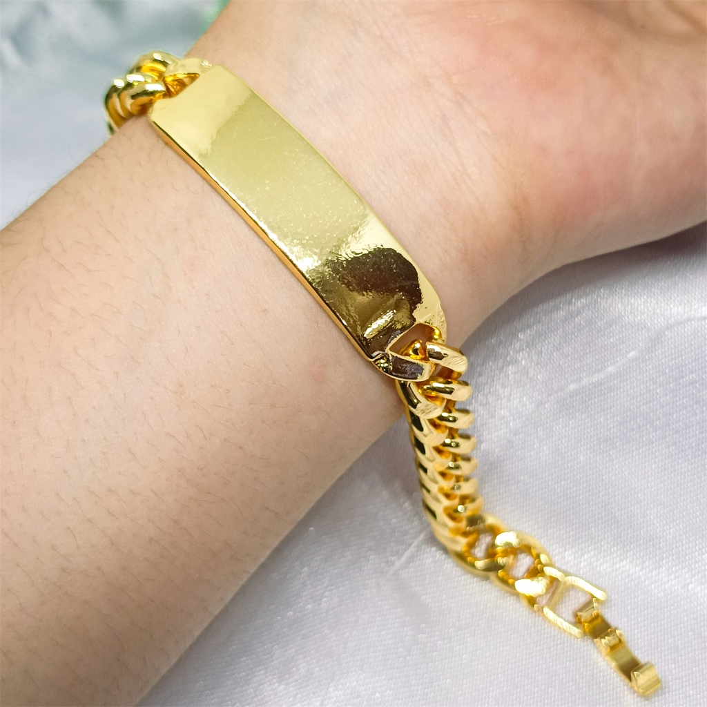 Fashion Xuping Gelang Kendari Wanita Perhiasan Dubai Lapis Emas 24K Gold