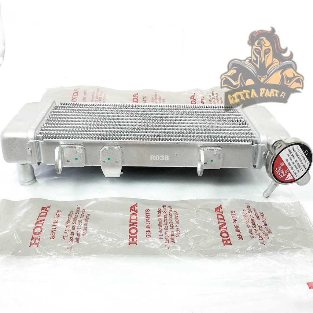 RADIATOR HONDA K15 KUALITAS ASLI ORIGINAL HONDA AHM PRESISI TIDAK BOCOR PENDINGIN JADI STABIL DAN DIJAMIN AWET CBR 150R 2014-2016 CB 150R 2012-2015