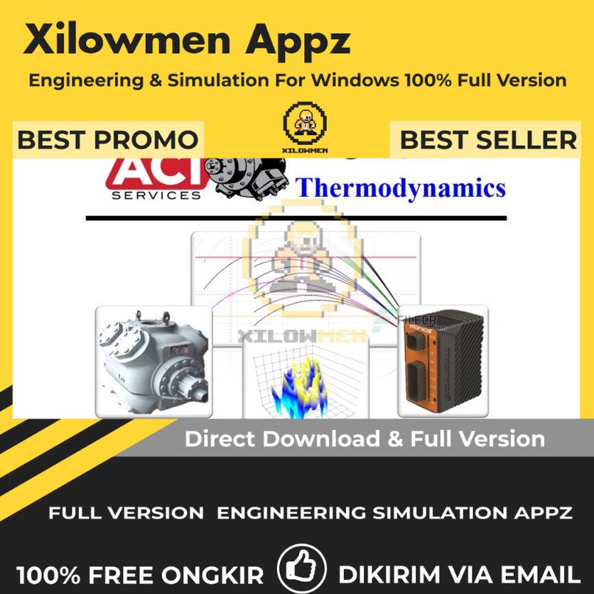 [Full Version] ACI Services eRCM Thermodynamics Pro Engineering Software Lifetime Win OS