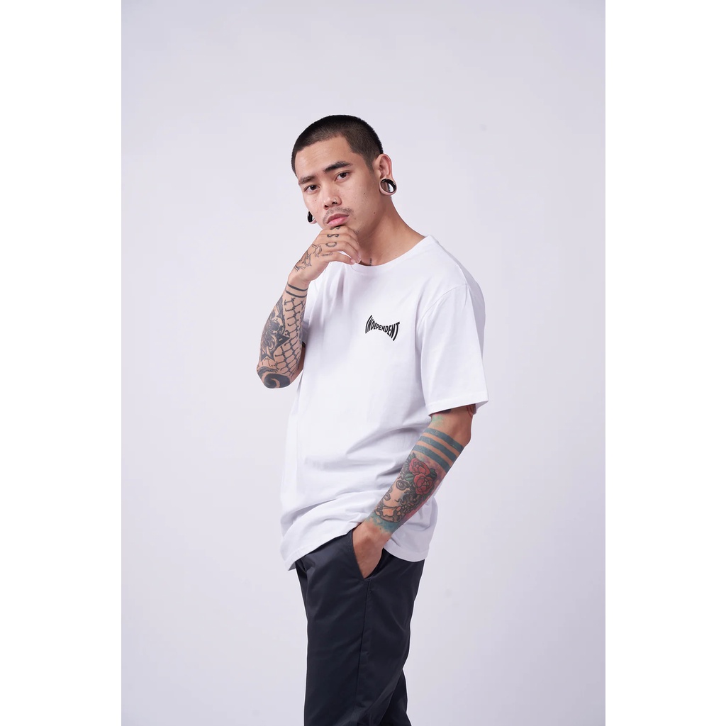 Independent Span White Tee