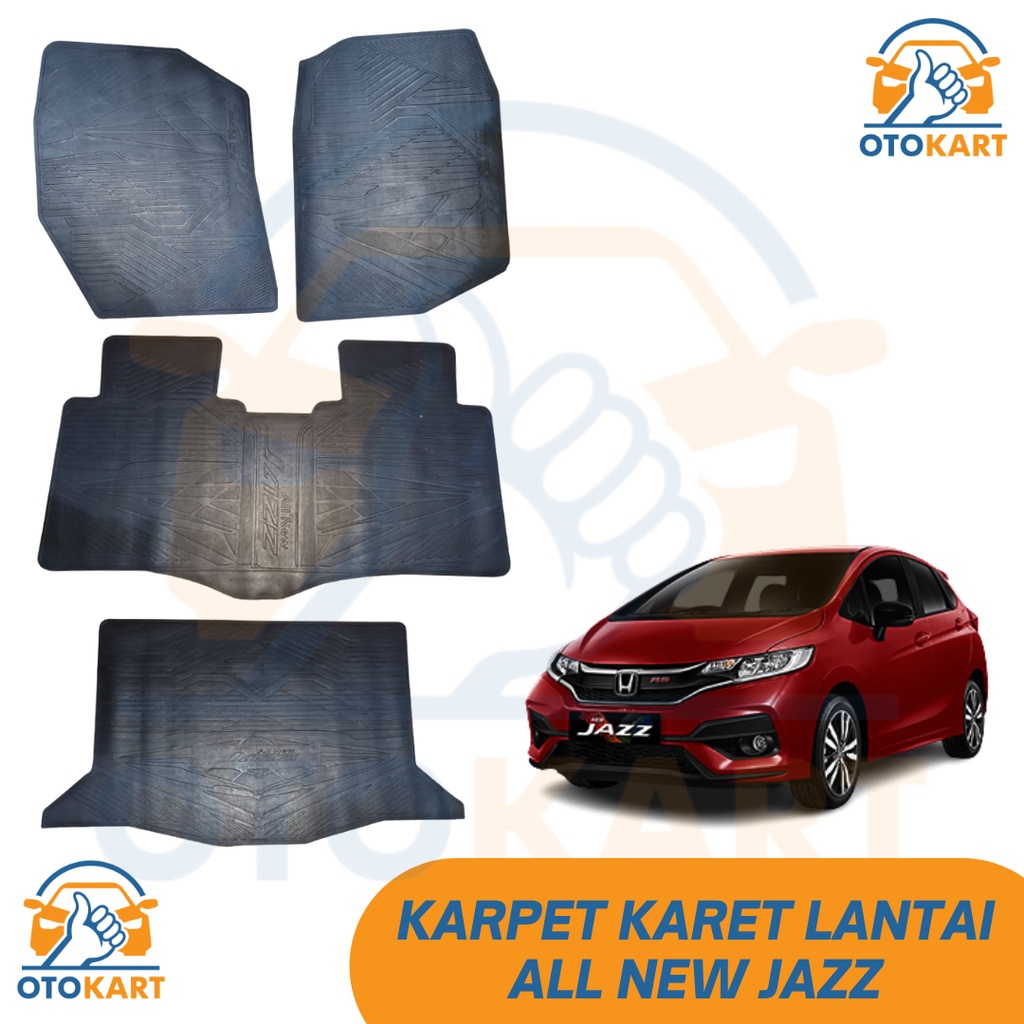 KARPET LANTAI KARET ALL NEW JAZZ / KARPET KARET MOBIL ALL NEW JAZZ / KARPET ALL NEW JAZZ
