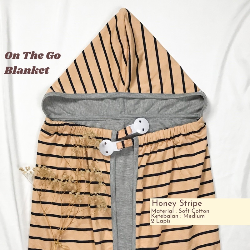 On The Go Blanket Calistaphilips | Selimut Bayi Nama G111