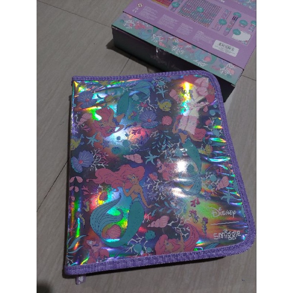 

smiggle pencil set disney ariel