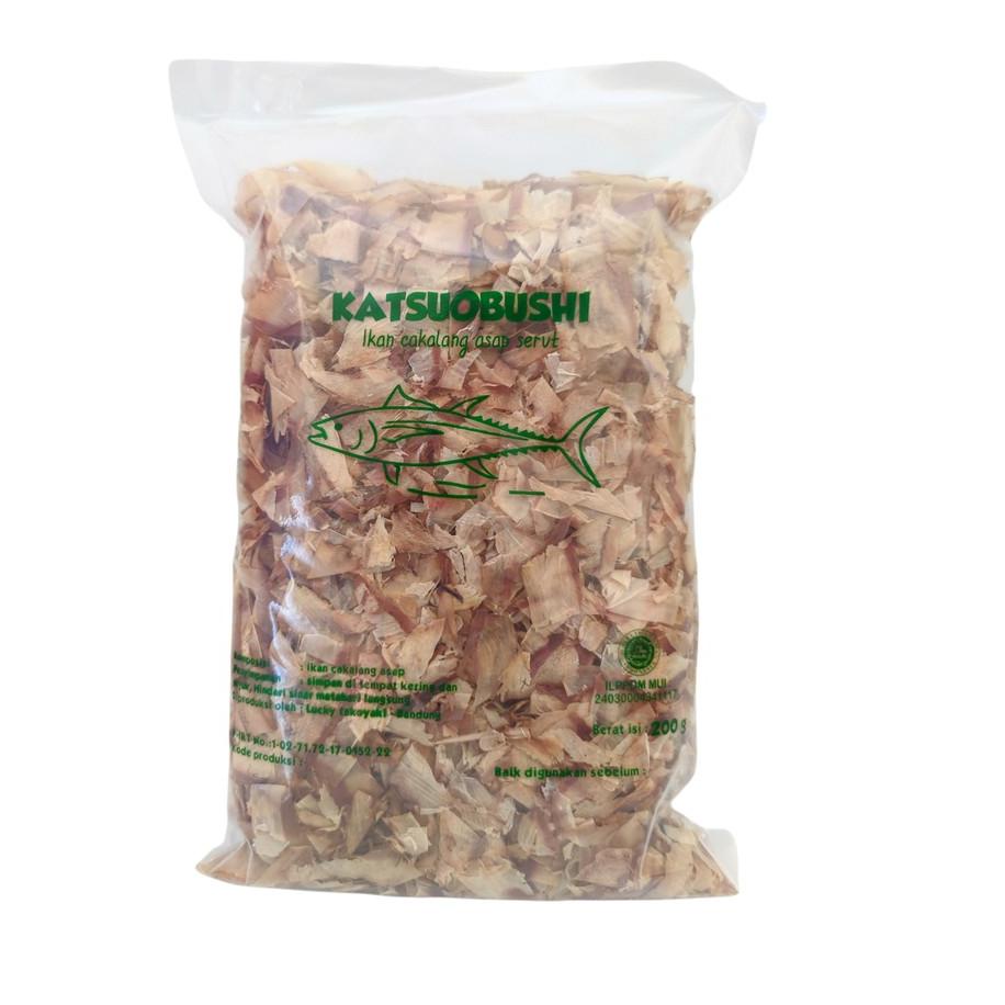 

➾ KATSUOBUSHI HALUS 200 GRAM IKAN CAKALANG ASAP SERUT HALAL ♜