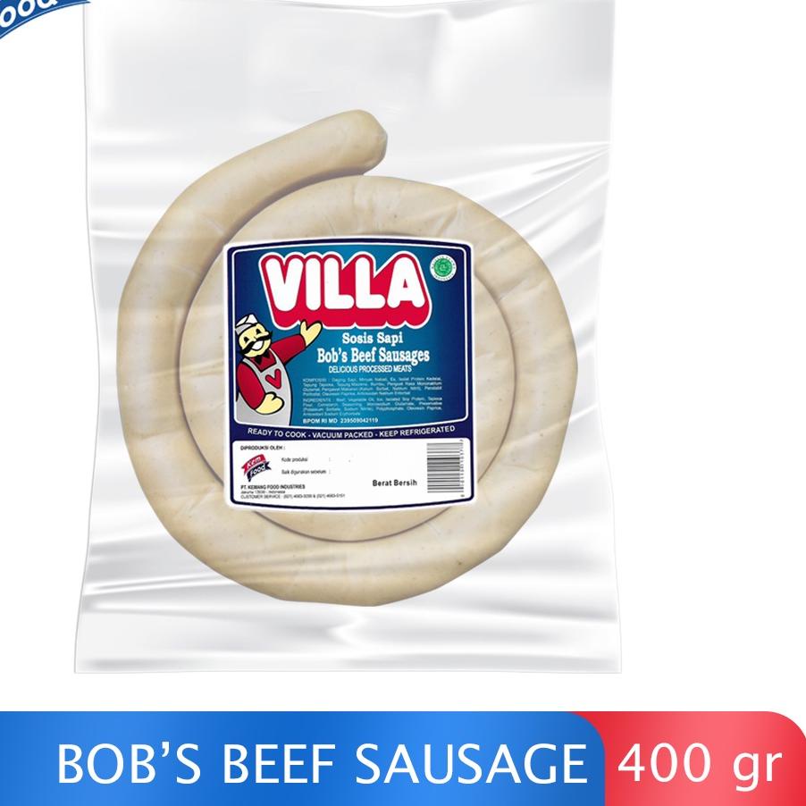 

♂ Villa Sosis Sapi - Bobs Beef Sausages 1 meter (400 gr) ♦