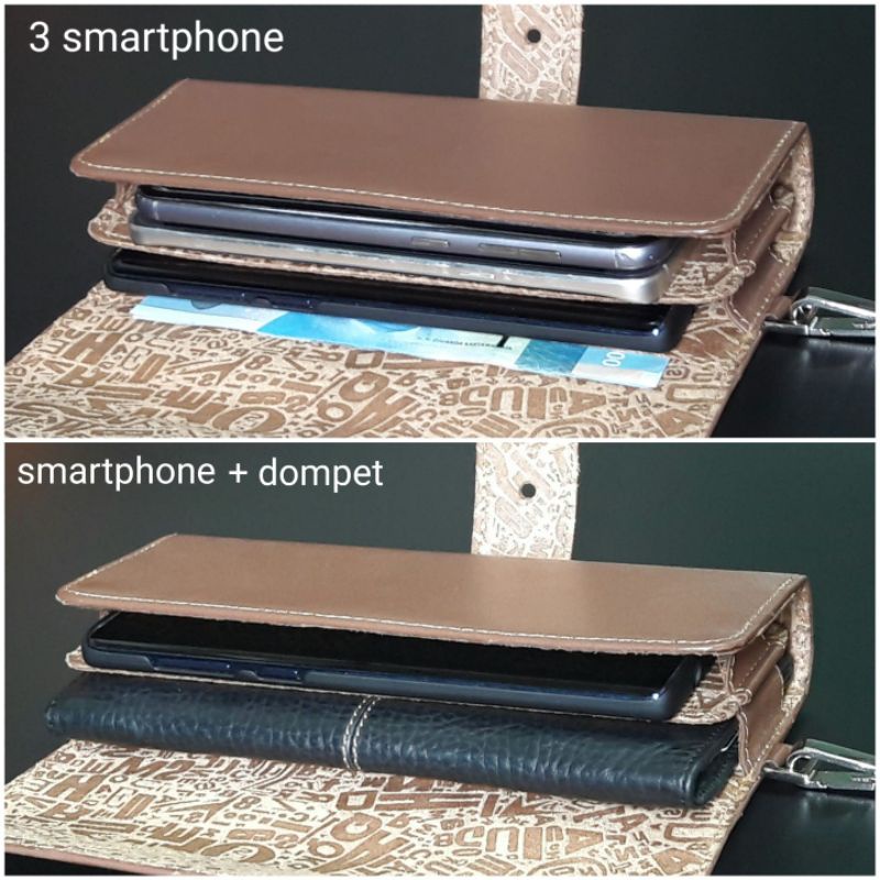 Dompet + double hp