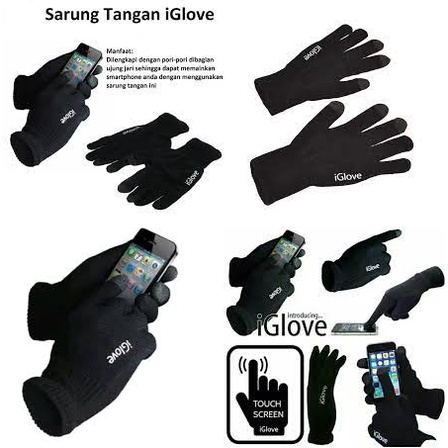 iGlove SARUNG TANGAN TOUCH SCREEN SMARTPHONE SARUNG TANGAN MOTOR BERKUALITAS