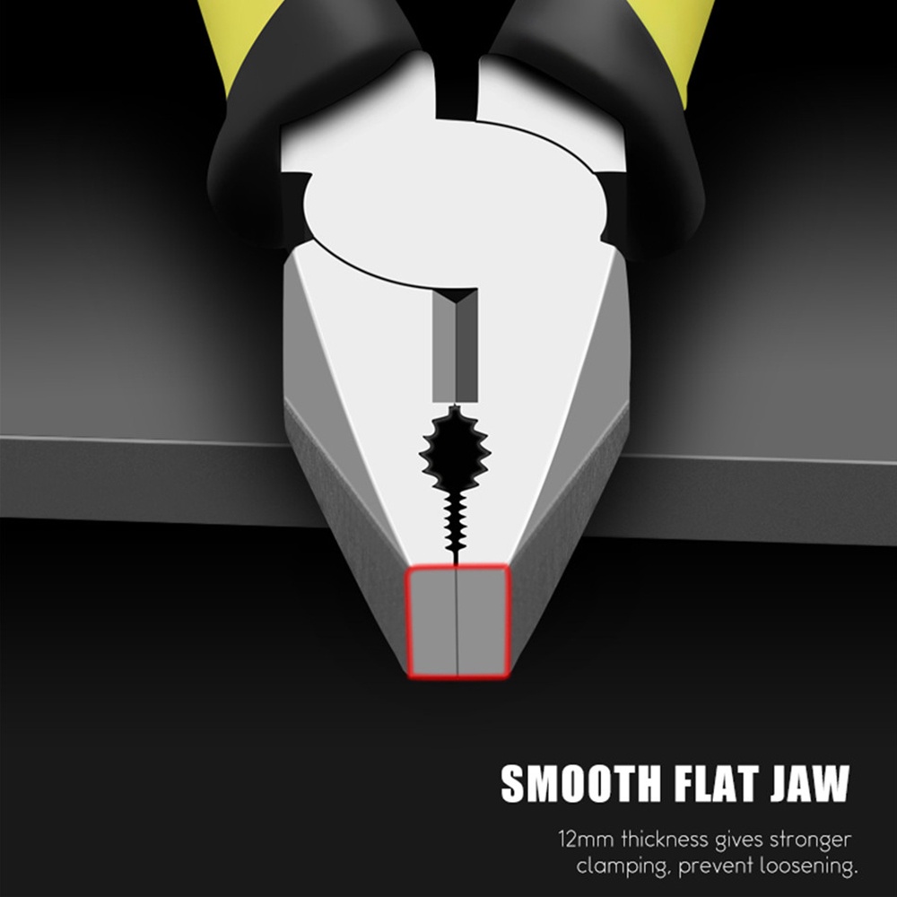 COOFARI Tang Kombinasi 8 Inch 200 mm Multifungsi Kuat Anti Karat - 6540