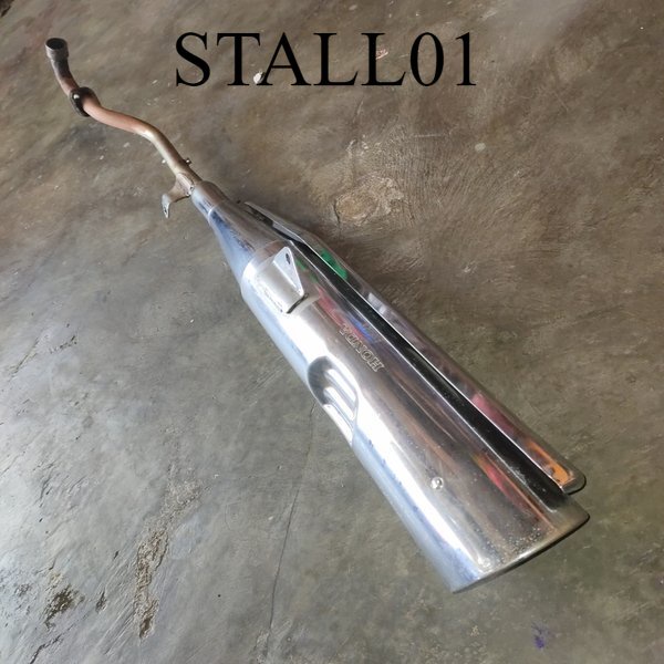 Knalpot kenalpot standar setandar Honda Supra x 125 lama Karisam kharisma D 125 asli original.