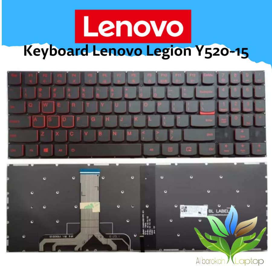 Keyboard Lenovo Legion Y520-15ikb Y520 15ikba Y520-15ikbn Y720-15ikb