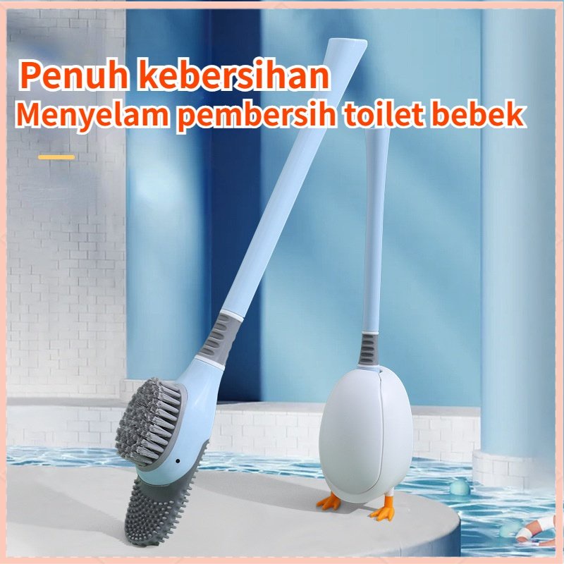 Pembersih Toilet Menggunakan Pembersih Toilet Yang Tidak Bersudut