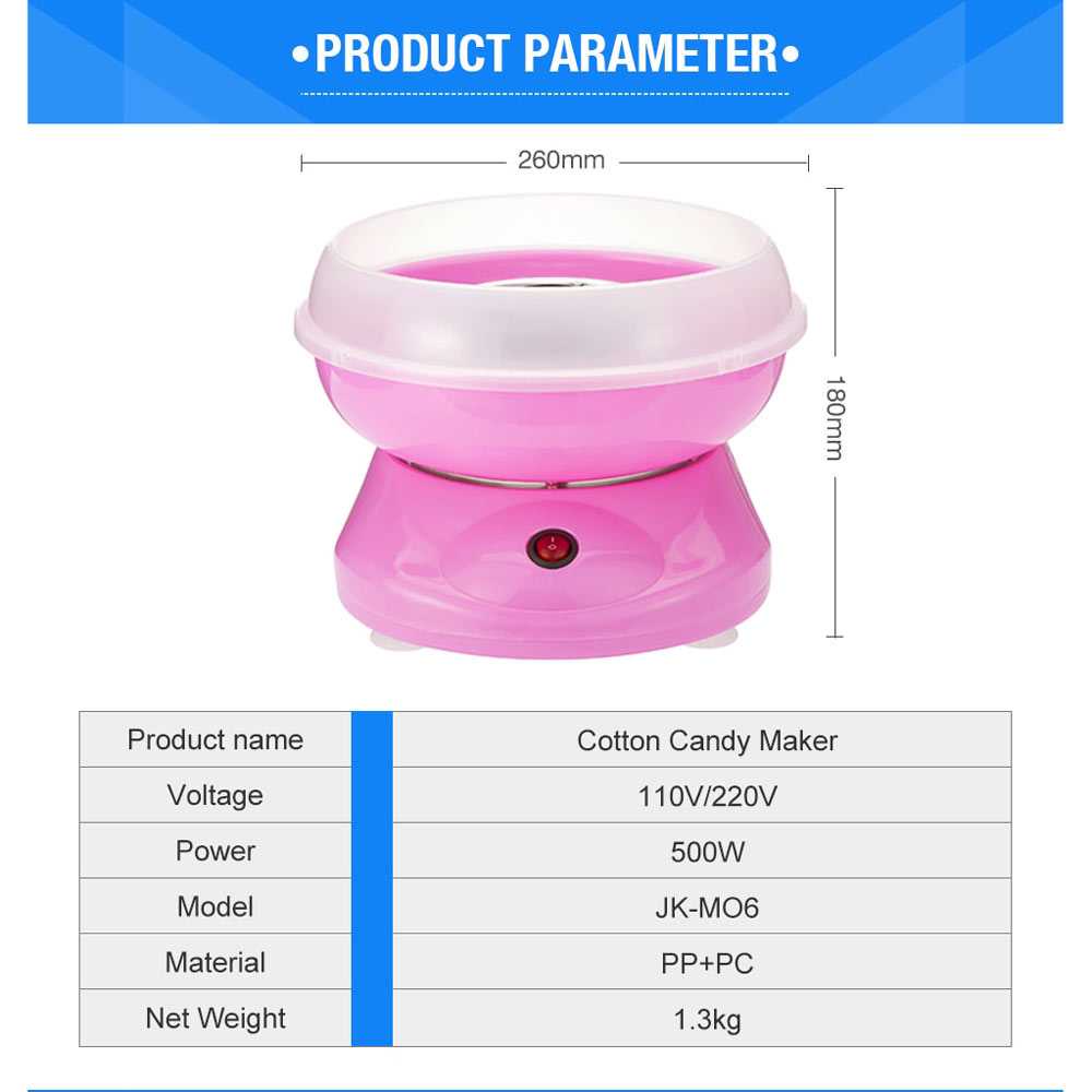 (BISA COD) FTIHSHP ANIMORE Mesin Pembuat Gula-Gula Kapas Cotton Candy - JK-M05