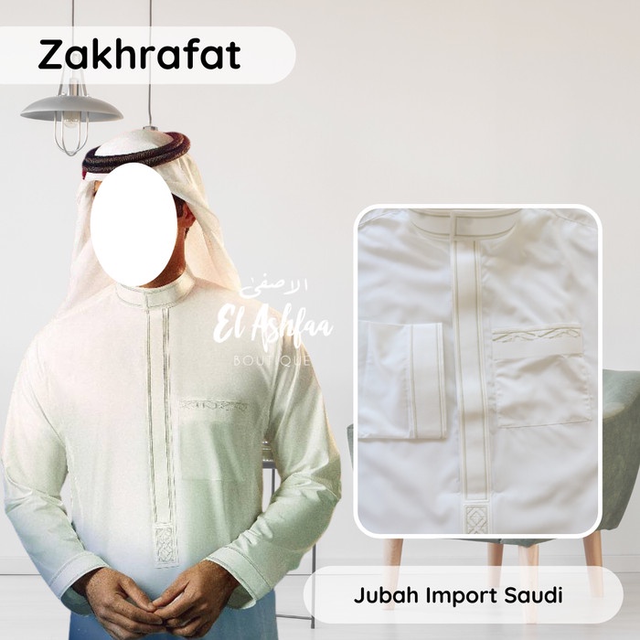PROMO JUBAH SAUDI | GAMIS PRIA ZAKHRAFAT BARU ELEGAN MURAH KEKINIAN TERBARU TERLARIS L0V4