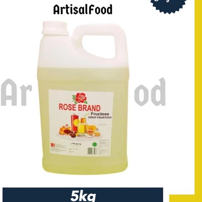 

✽ Gula Cair Rose Brand Rosebrand 5kg Fruktose Fruktosa Jerigen Botol 5 kg ℗