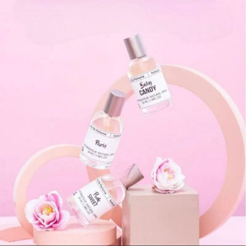 BUY 1 GET 1 - Holorush Parfume SARAH Pink Sweet Rose Vanilla - Eau De Parfume