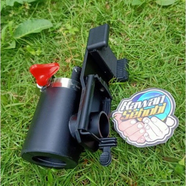 Double Holder Monting Kamera Samping 2 Holder Monting Kamera HP Ke Teleskop