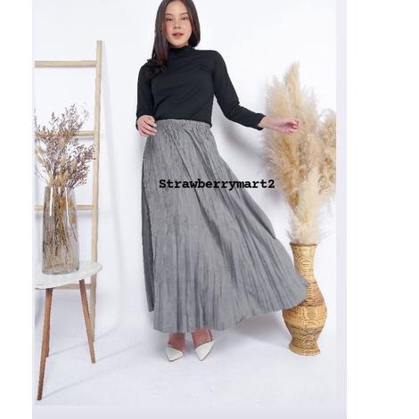 ❇ ROK PLISKET SUEDE ORIGINAL By London Girl, SUPER PREMIUM , BEST SELLER ♖
