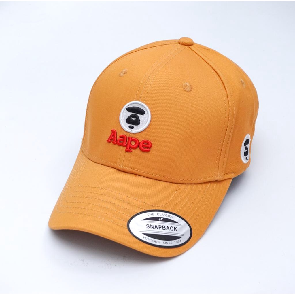 Topi Bape By AApe Baseball Pria Import Mirror Original