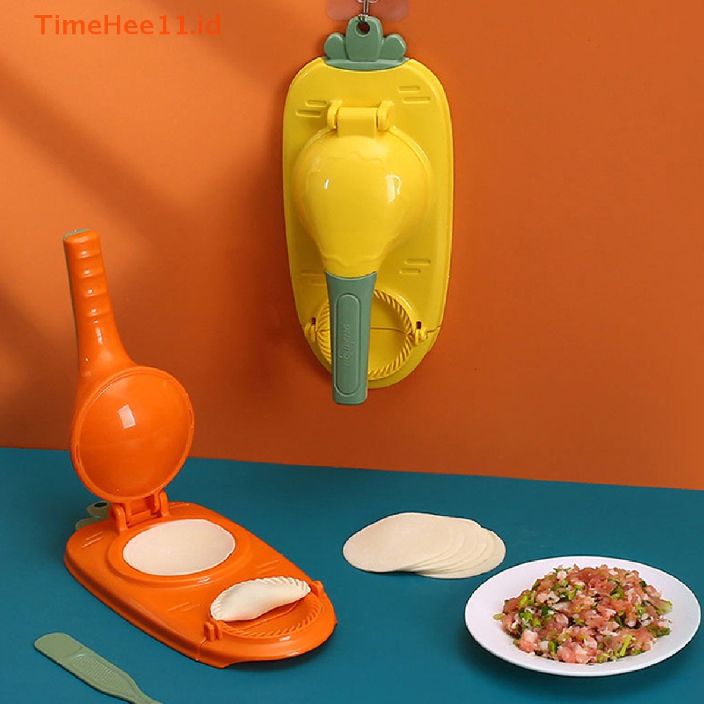 Timehee Dumpling Skin Artefak DIY Dumpling Maker Pembungkus Manual Membuat Cetakan Plastik ID