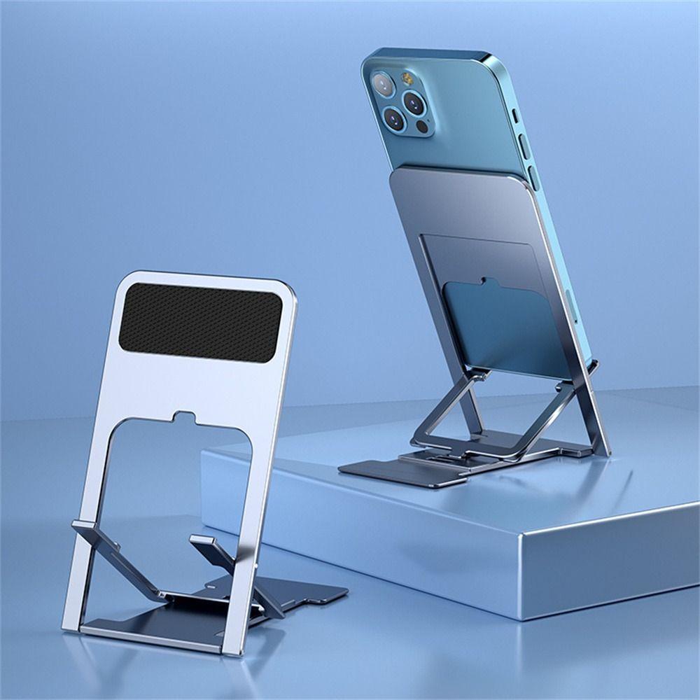 Rebuy Dudukan Ponsel Multi-Siku Lipat Aksesori Ponsel Meja Stand Holder Desktop Foldable Lazy Support Tablet Bracket