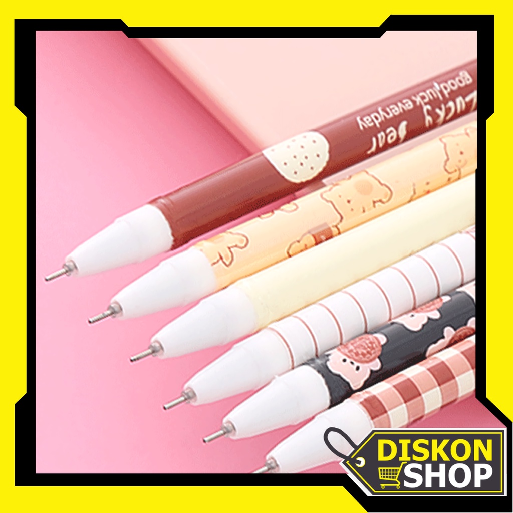 

Diskon Shop - S5711 Alat Tulis Kerja Motif Beruang Lucu / Pulpen Gel Motif Cute Bear / Pena Beruang Lucu Import / Pulpen Korea Pelajar
