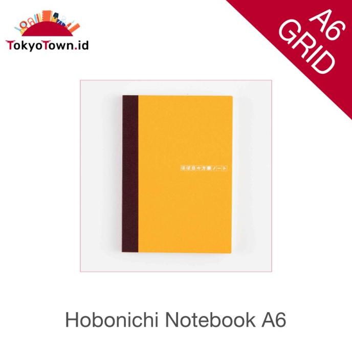 

Hobonichi Notebook Original A6 Grid With Tomoe River Paper