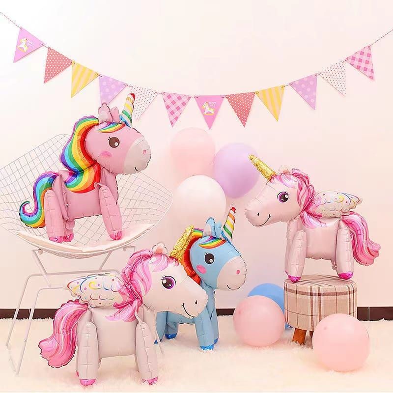 [LGS] BALON FOIL UNICORN 3D JUMBO  /  balon  balon huruf  balon latex balon ulang tahun dekorasi ulang tahun