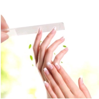 Pengkilap Kikir Kuku Kaca Nano Glass Nail File Manicure Nail Art Glow