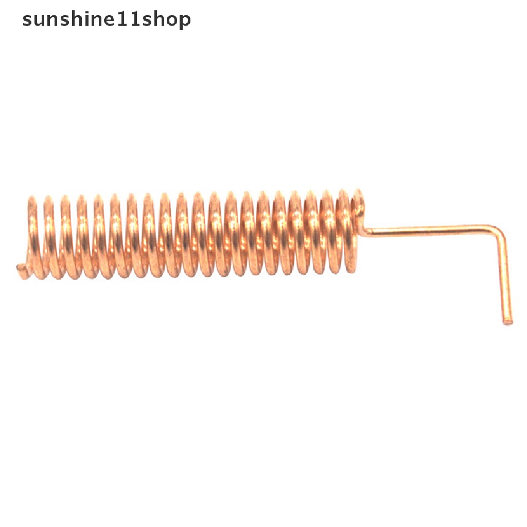 Sho 433mhz Spring Antena Fosfor Tembaga Built-in Spiral High Gain Transceiver Omnidirectional Smart Modul Welding Antenna N