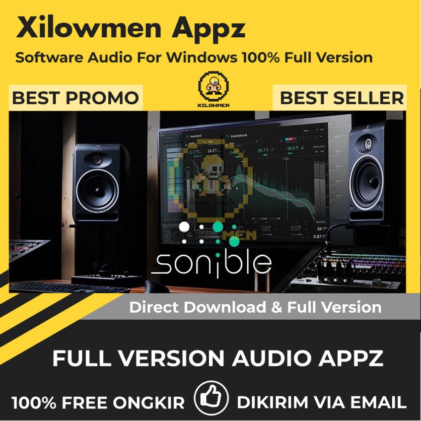 [Full Version] Sonible Plug-ins Bundle Pro Lifetime Audio Software WIN OS