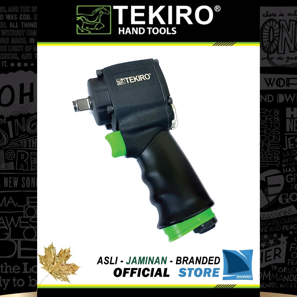 Kunci Sock Angin 1/2&quot; inch DR. Palu Jumbo / Jumbo Hammer Air Impact Wrench TEKIRO